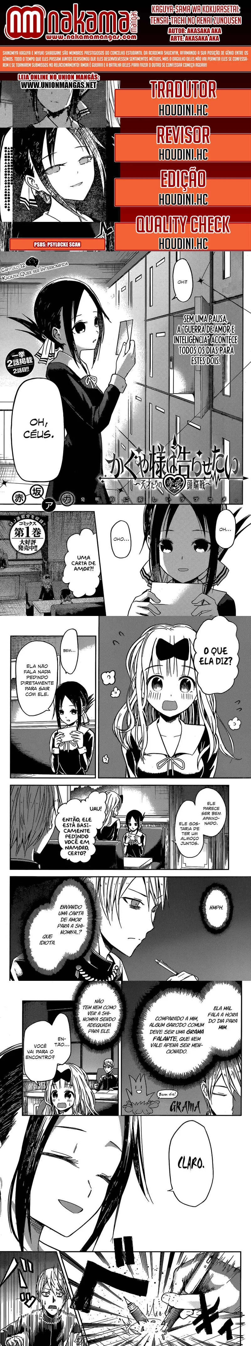 Read Kaguya-sama_ Love Is War (PT) Manga Online