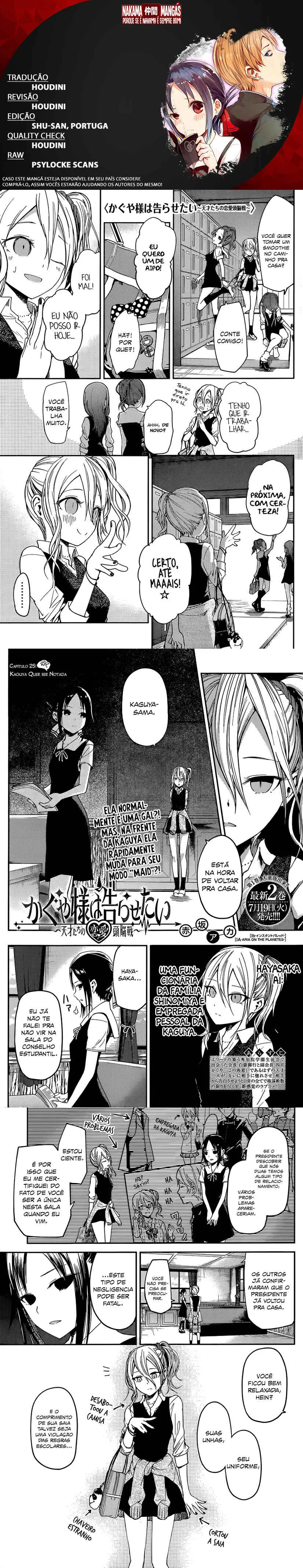 Read Kaguya-sama_ Love Is War (PT) Manga Online