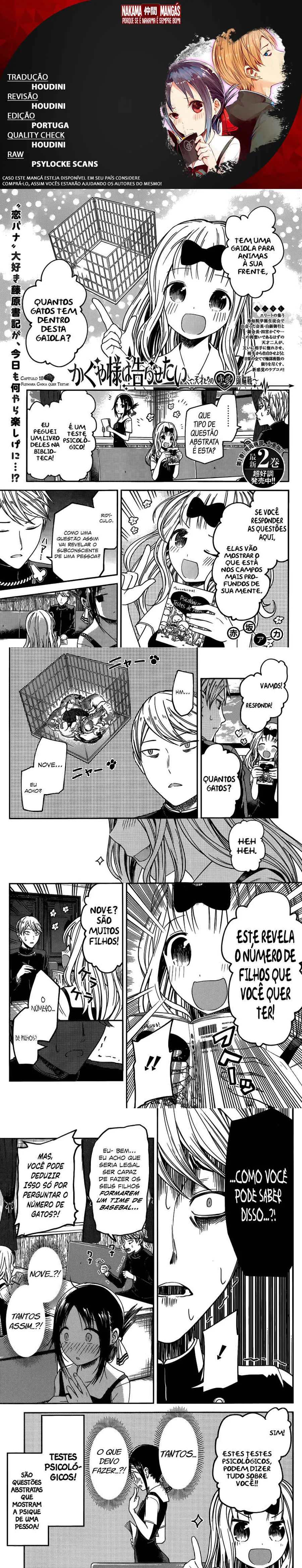 Read Kaguya-sama_ Love Is War (PT) Manga Online