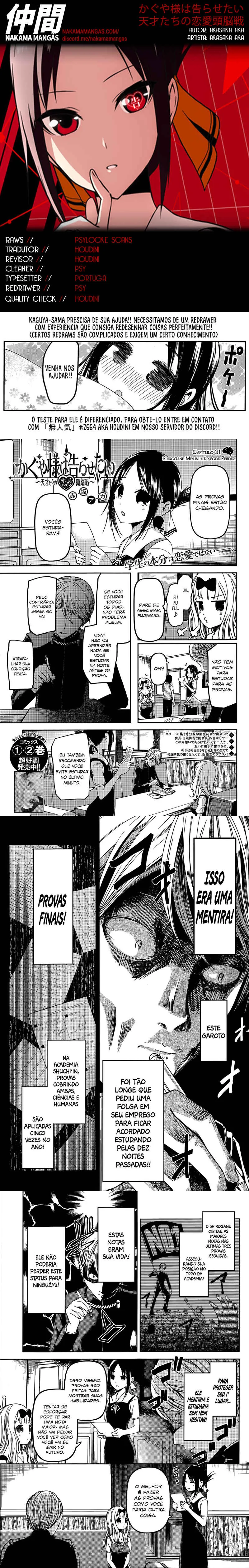 Read Kaguya-sama_ Love Is War (PT) Manga Online