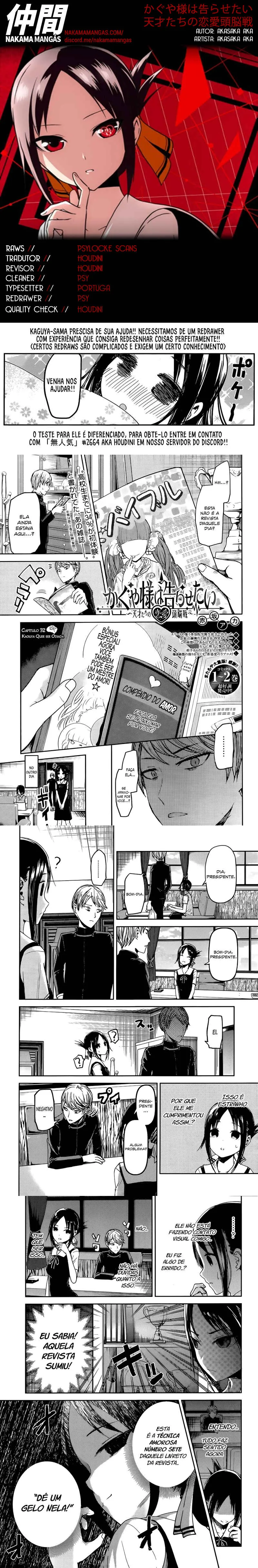 Read Kaguya-sama_ Love Is War (PT) Manga Online