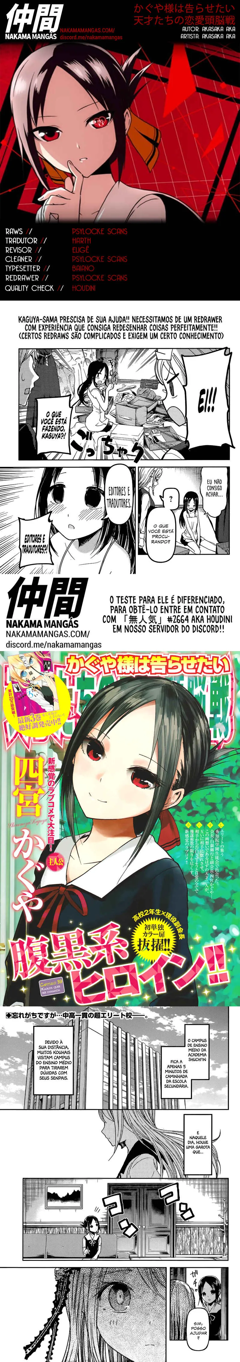 Read Kaguya-sama_ Love Is War (PT) Manga Online