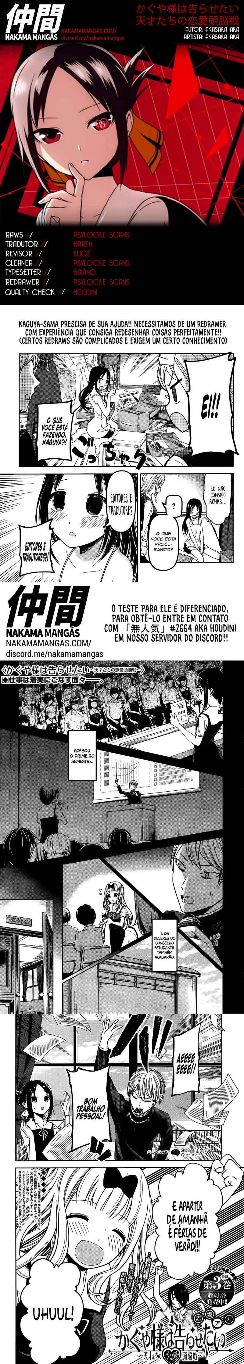 Read Kaguya-sama_ Love Is War (PT) Manga Online