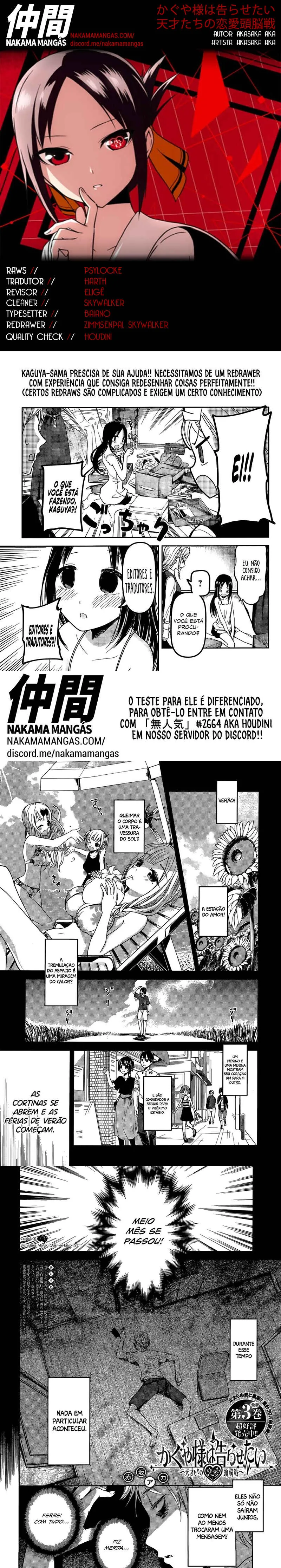Read Kaguya-sama_ Love Is War (PT) Manga Online