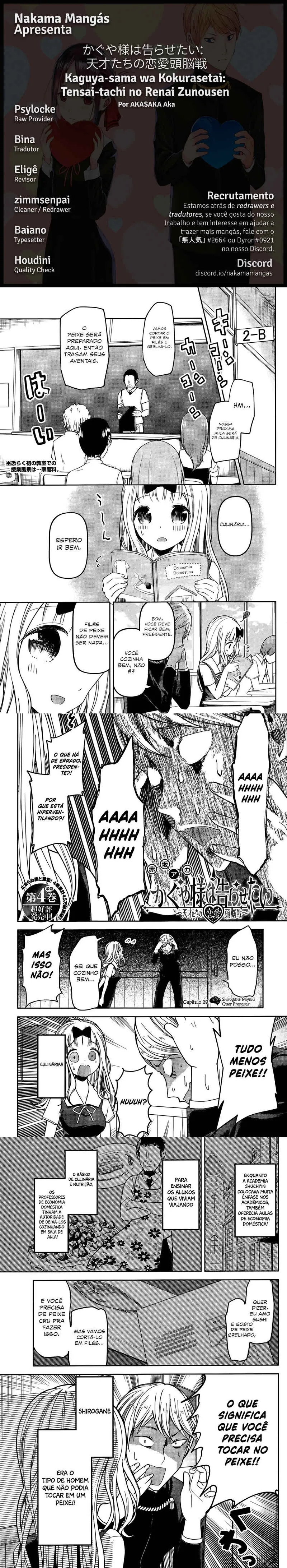 Read Kaguya-sama_ Love Is War (PT) Manga Online