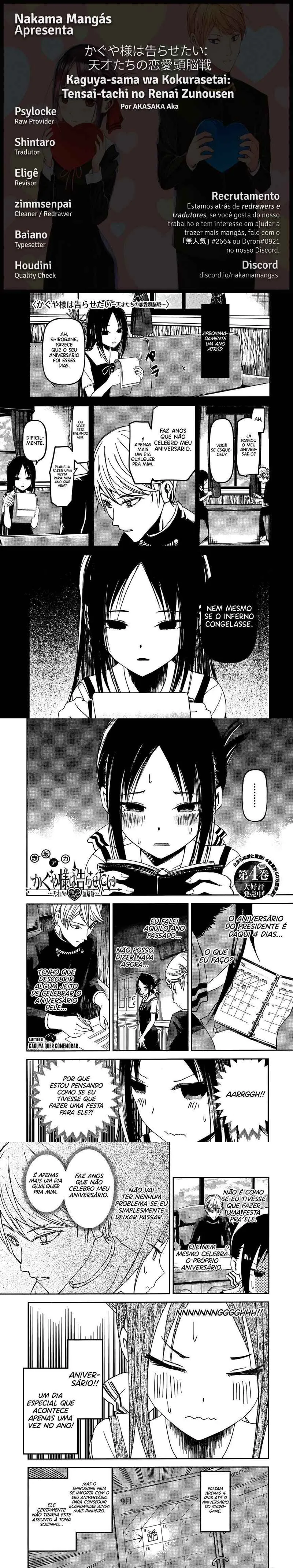 Read Kaguya-sama_ Love Is War (PT) Manga Online