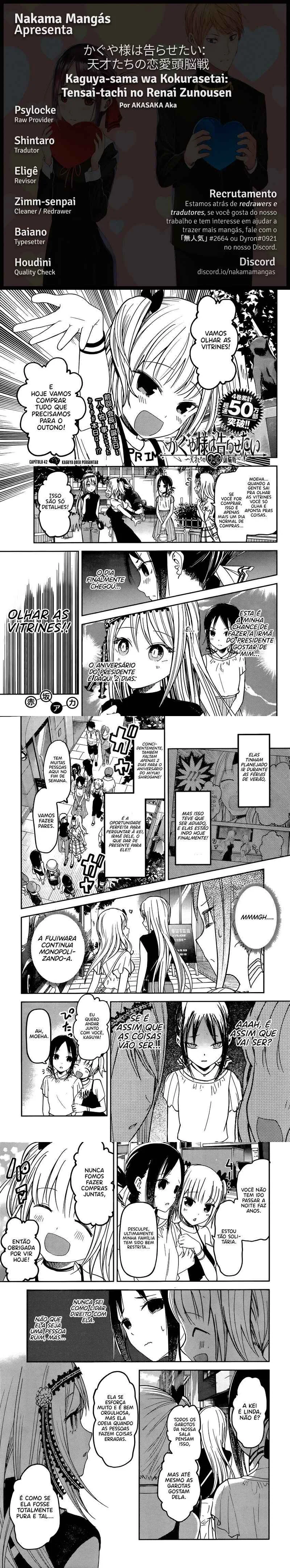 Read Kaguya-sama_ Love Is War (PT) Manga Online