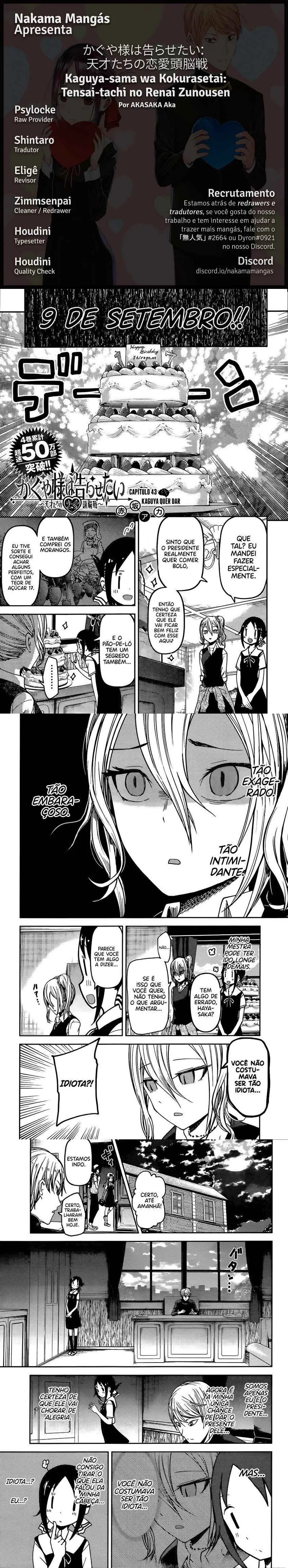Read Kaguya-sama_ Love Is War (PT) Manga Online