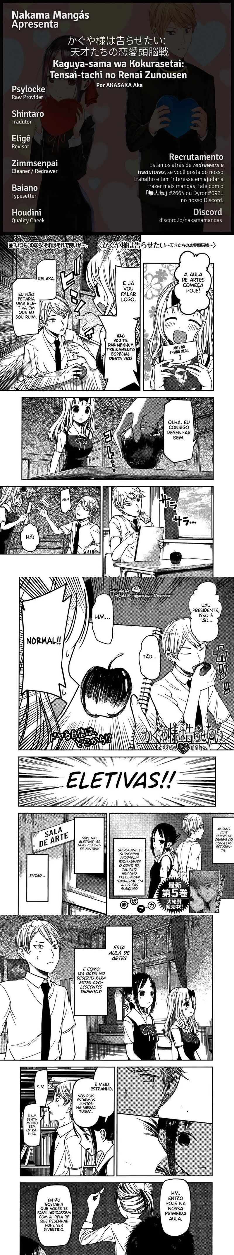 Read Kaguya-sama_ Love Is War (PT) Manga Online