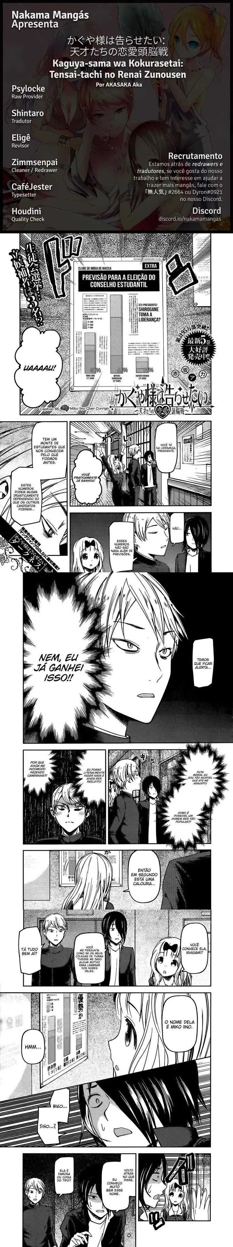 Read Kaguya-sama_ Love Is War (PT) Manga Online