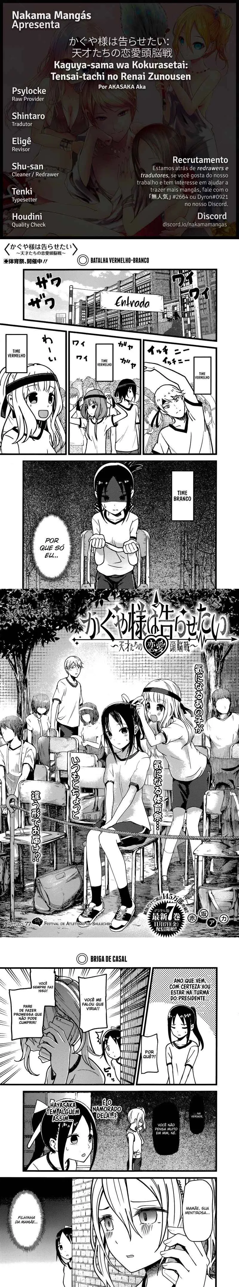 Read Kaguya-sama_ Love Is War (PT) Manga Online