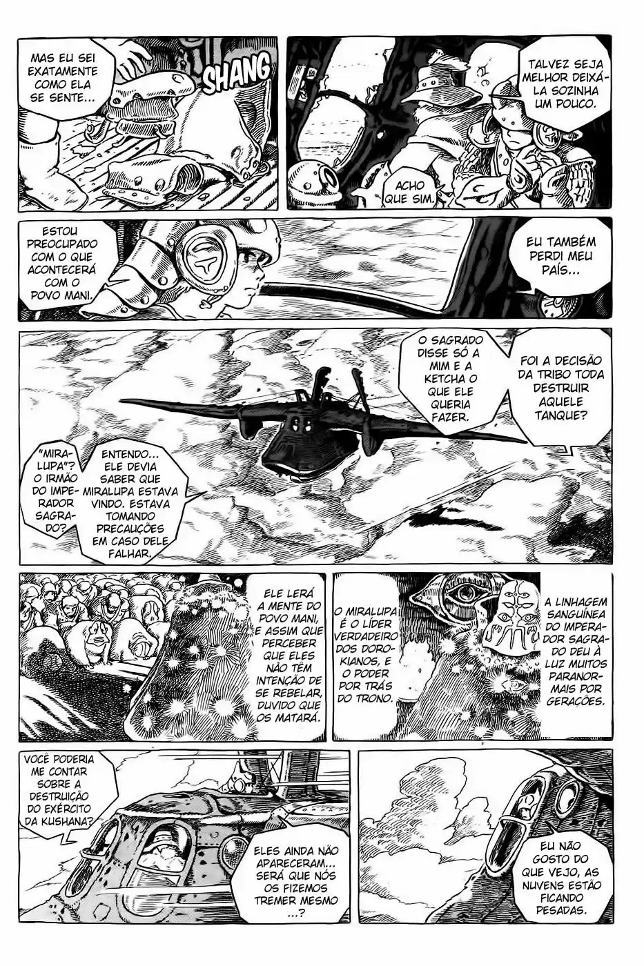 Read Kaze no Tani no Nausicaä (PT) Manga Online