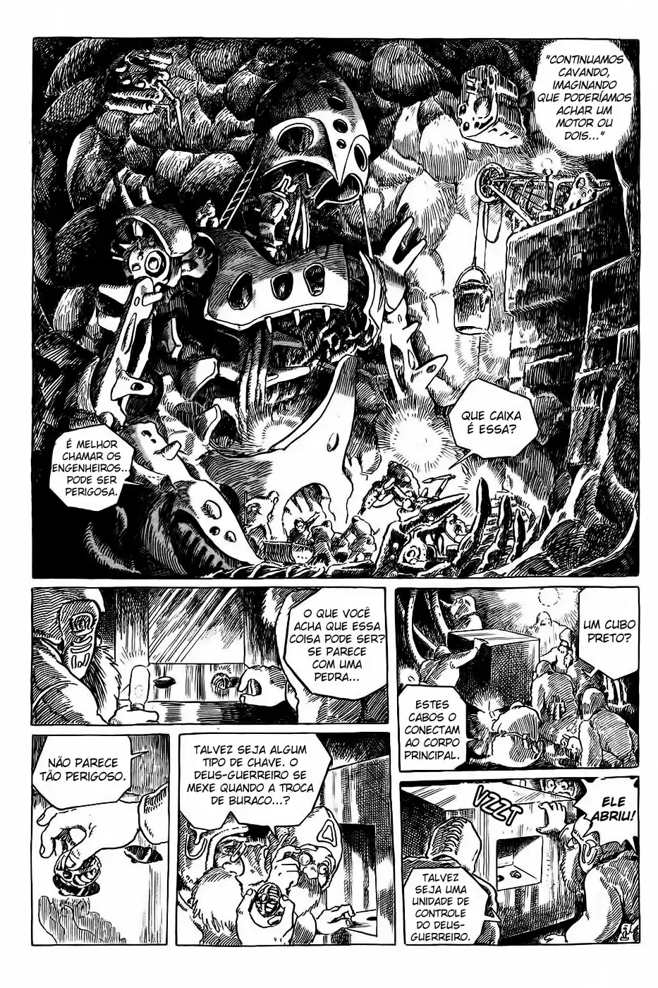Read Kaze no Tani no Nausicaä (PT) Manga Online