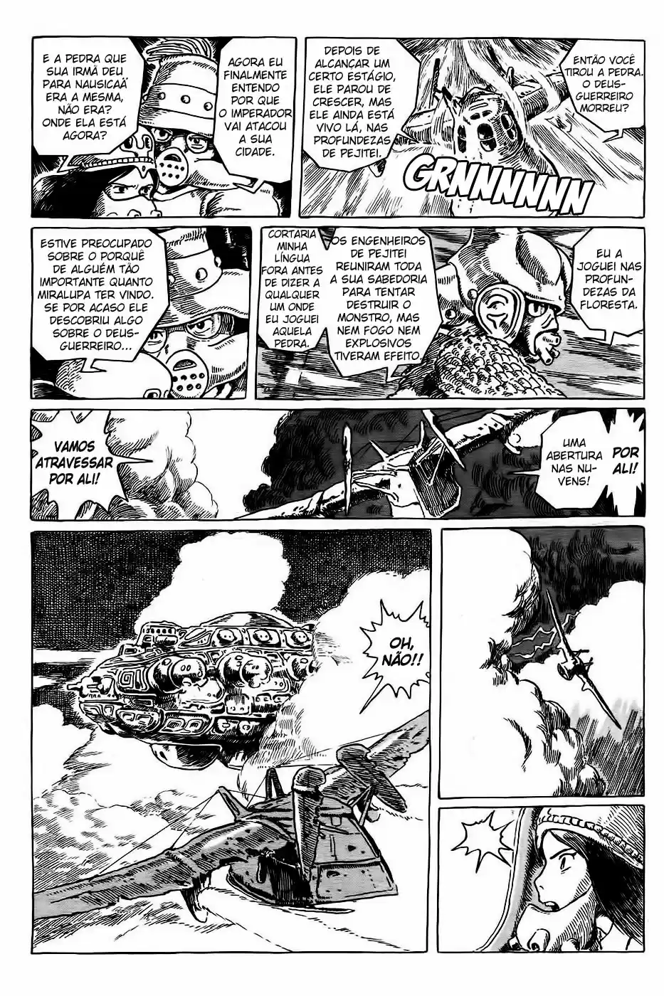 Read Kaze no Tani no Nausicaä (PT) Manga Online