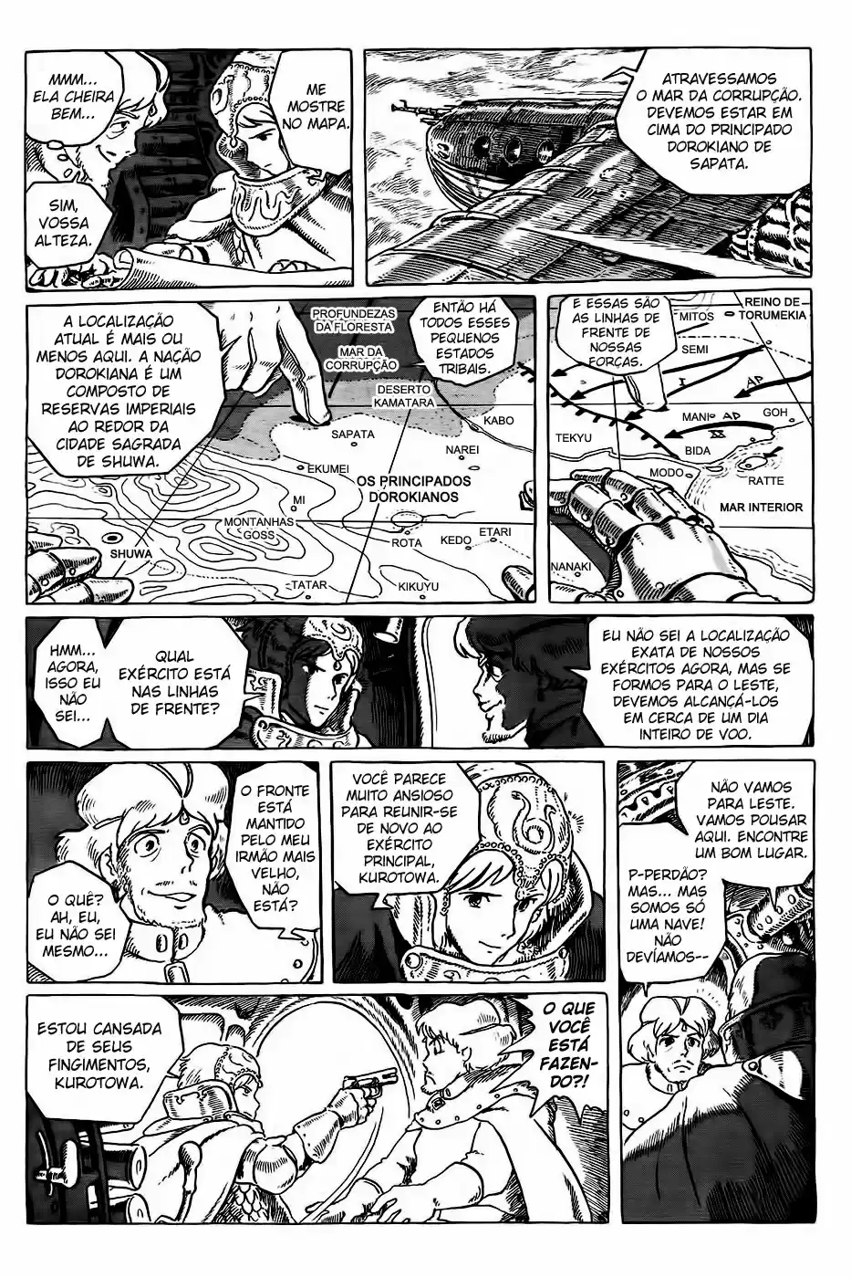 Read Kaze no Tani no Nausicaä (PT) Manga Online