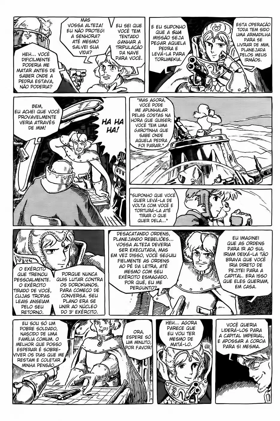Read Kaze no Tani no Nausicaä (PT) Manga Online