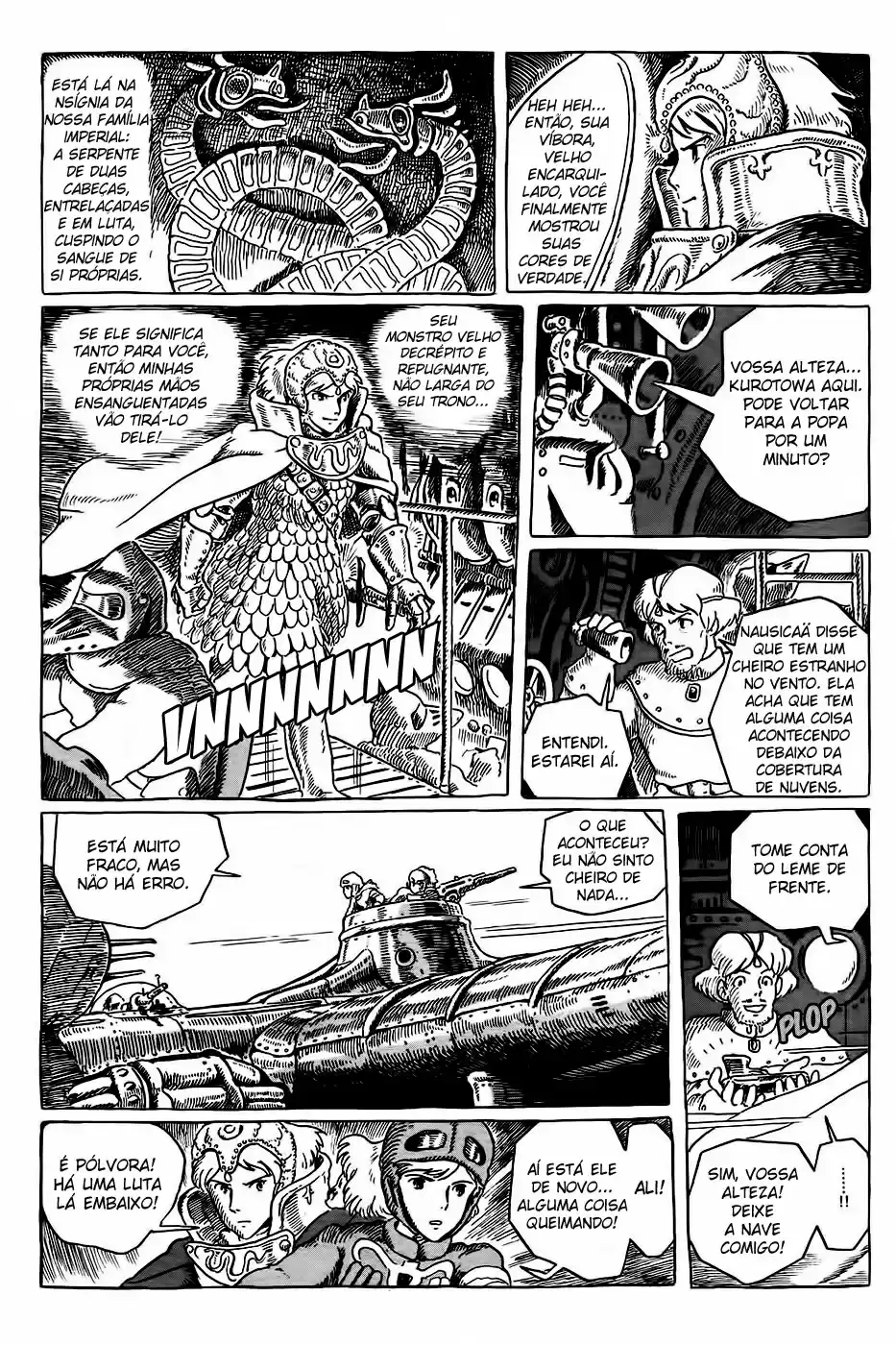 Read Kaze no Tani no Nausicaä (PT) Manga Online