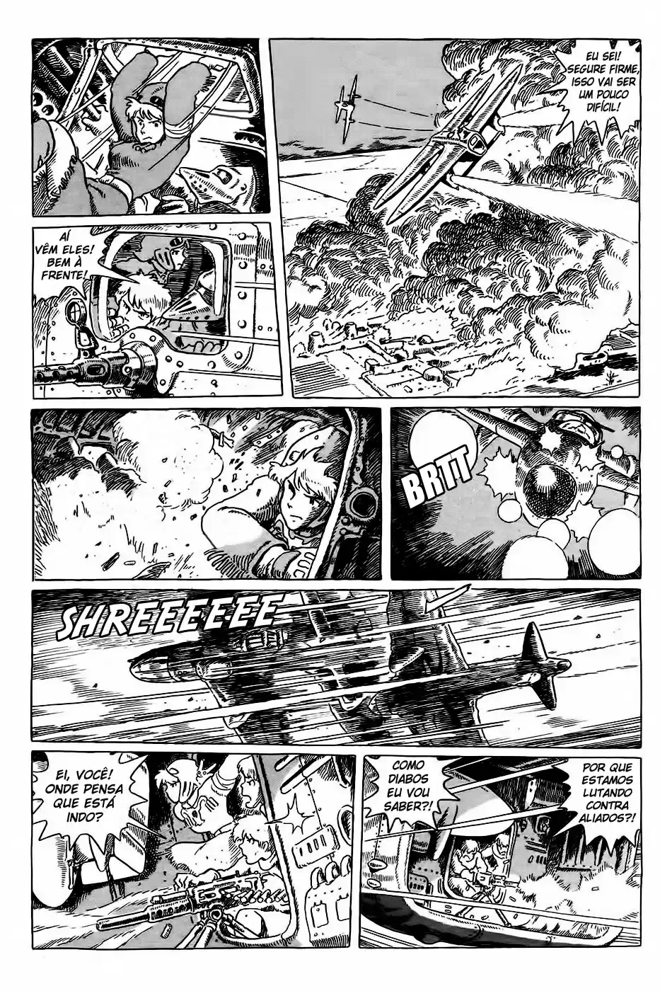 Read Kaze no Tani no Nausicaä (PT) Manga Online