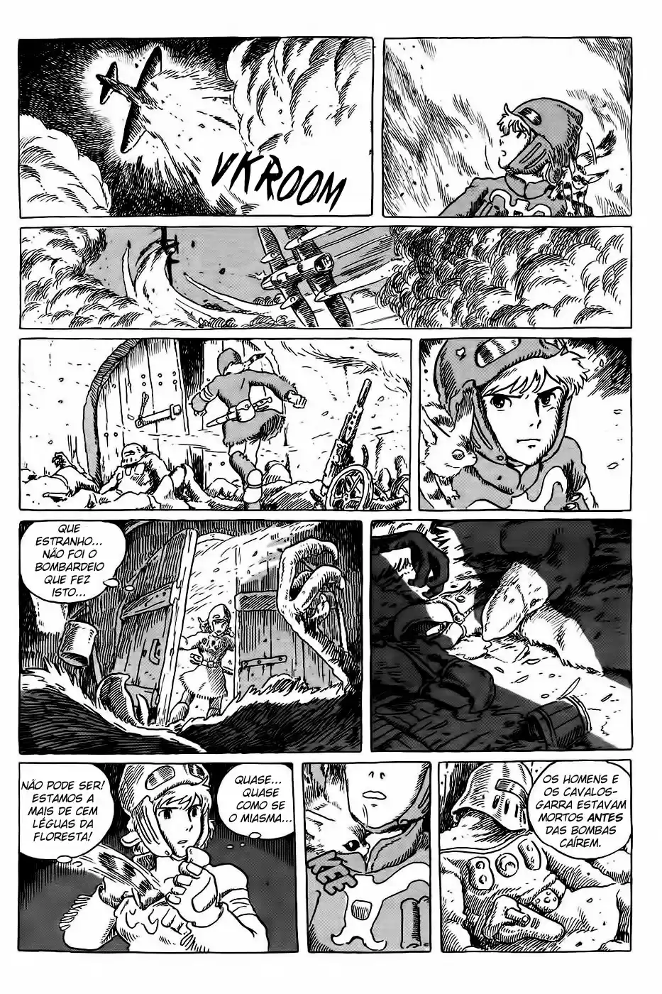 Read Kaze no Tani no Nausicaä (PT) Manga Online