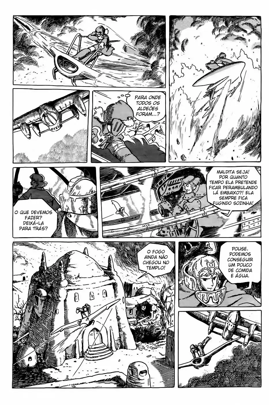 Read Kaze no Tani no Nausicaä (PT) Manga Online