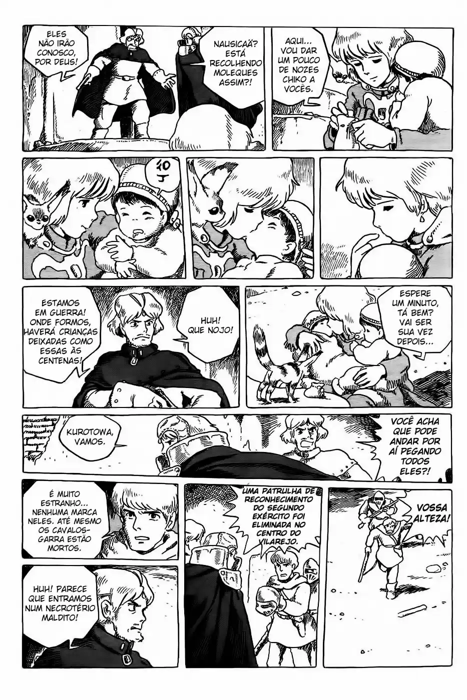 Read Kaze no Tani no Nausicaä (PT) Manga Online