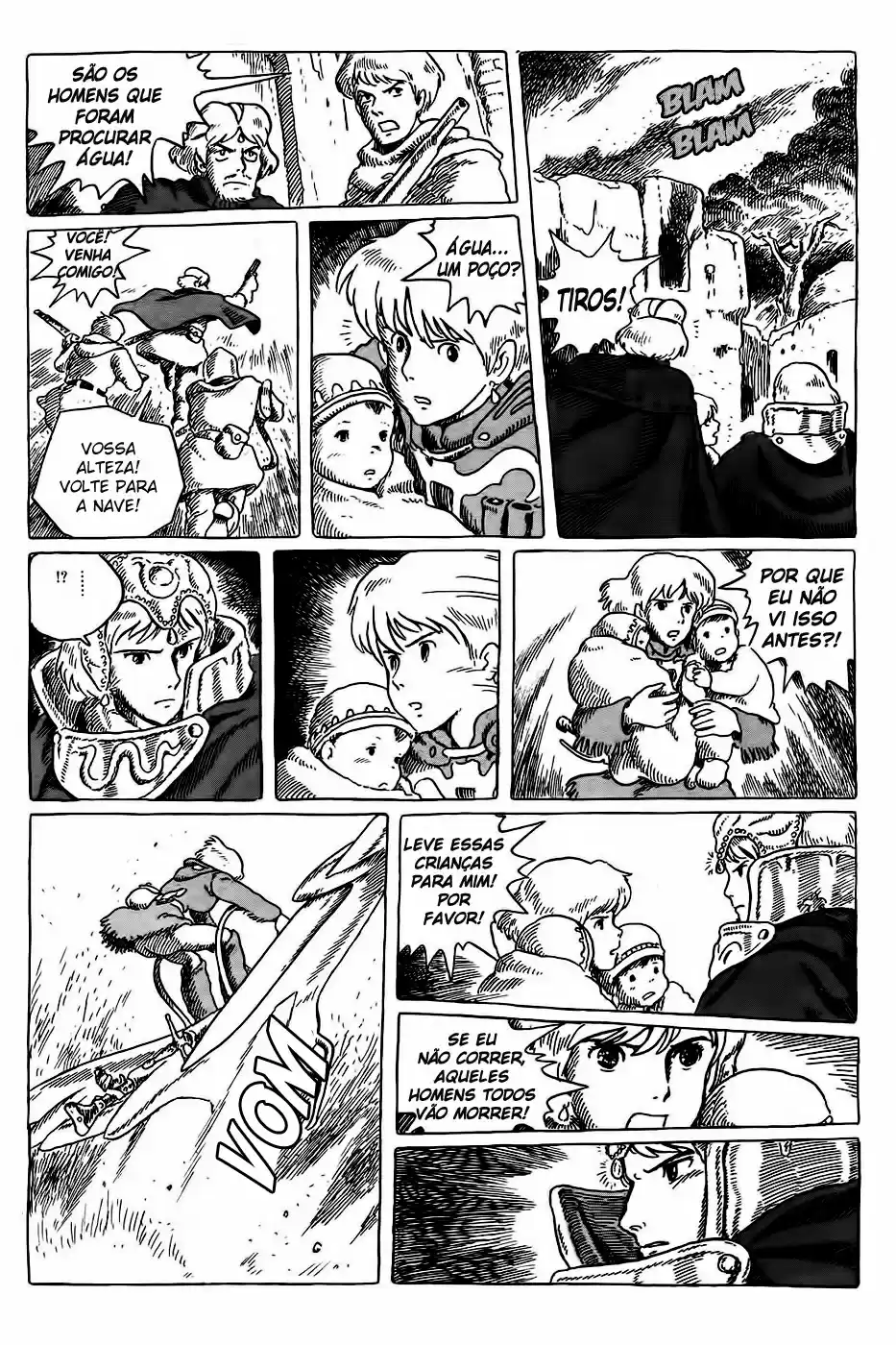 Read Kaze no Tani no Nausicaä (PT) Manga Online