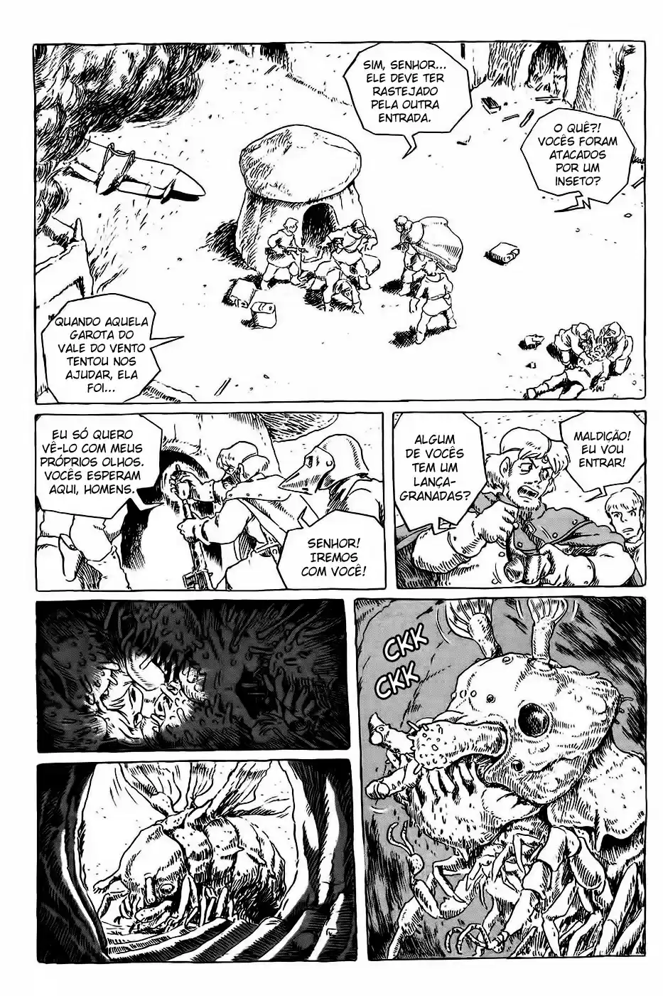 Read Kaze no Tani no Nausicaä (PT) Manga Online