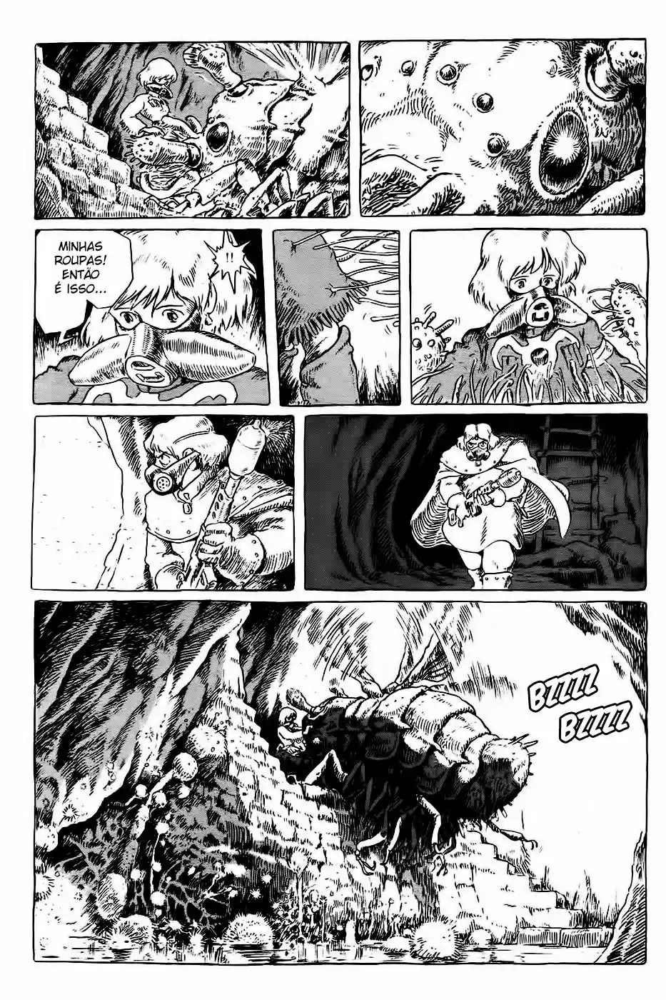 Read Kaze no Tani no Nausicaä (PT) Manga Online