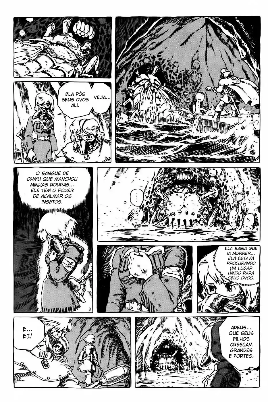 Read Kaze no Tani no Nausicaä (PT) Manga Online