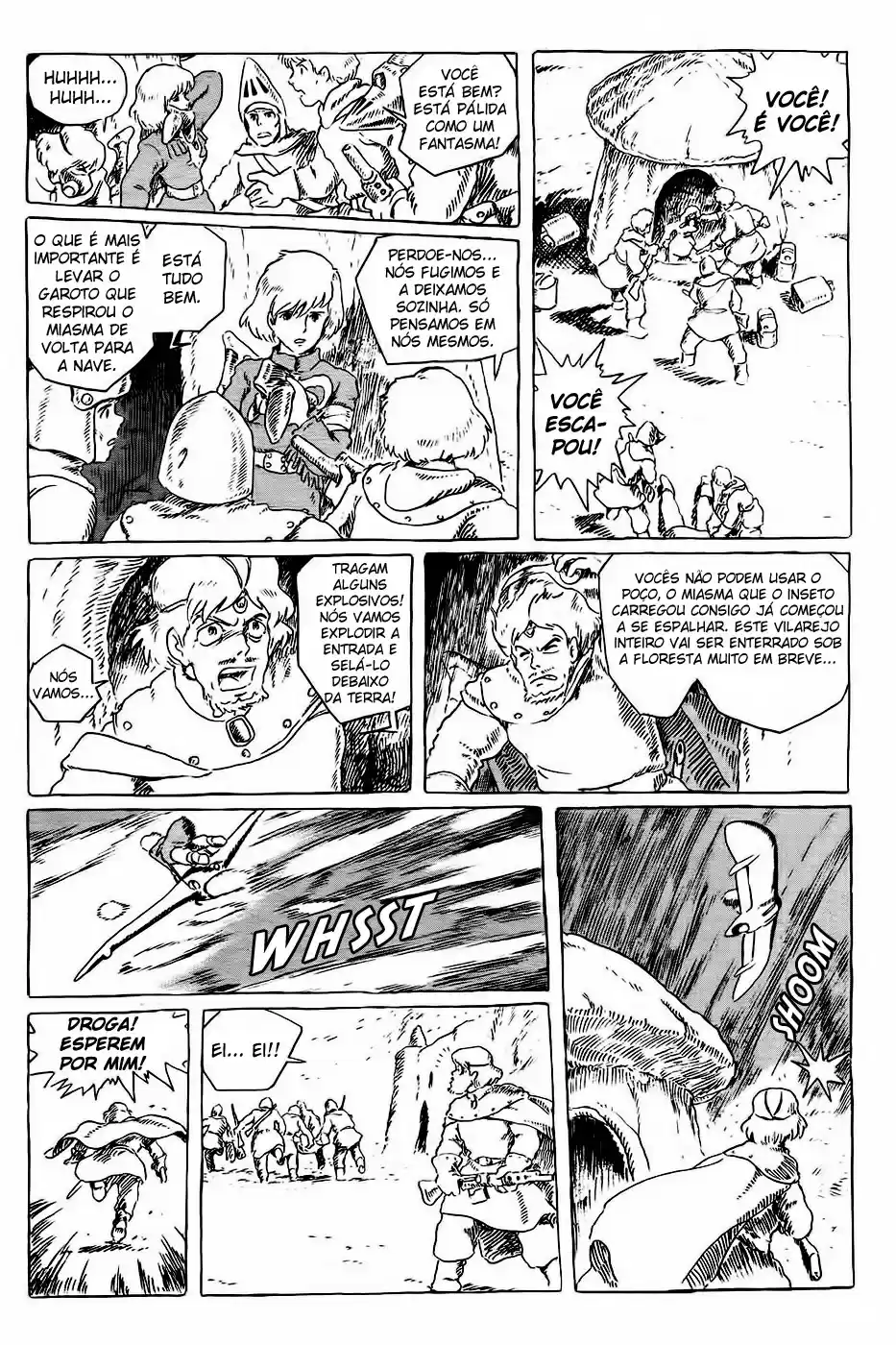 Read Kaze no Tani no Nausicaä (PT) Manga Online