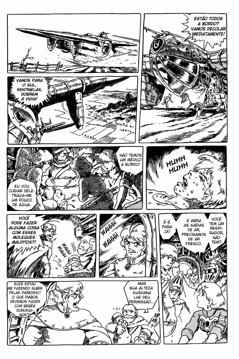 Read Kaze no Tani no Nausicaä (PT) Manga Online