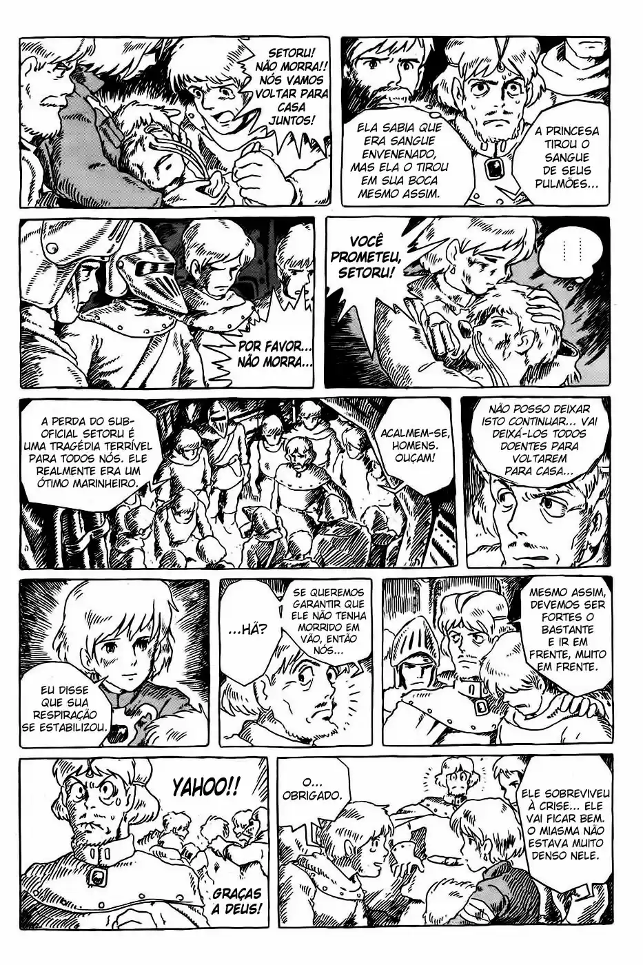 Read Kaze no Tani no Nausicaä (PT) Manga Online