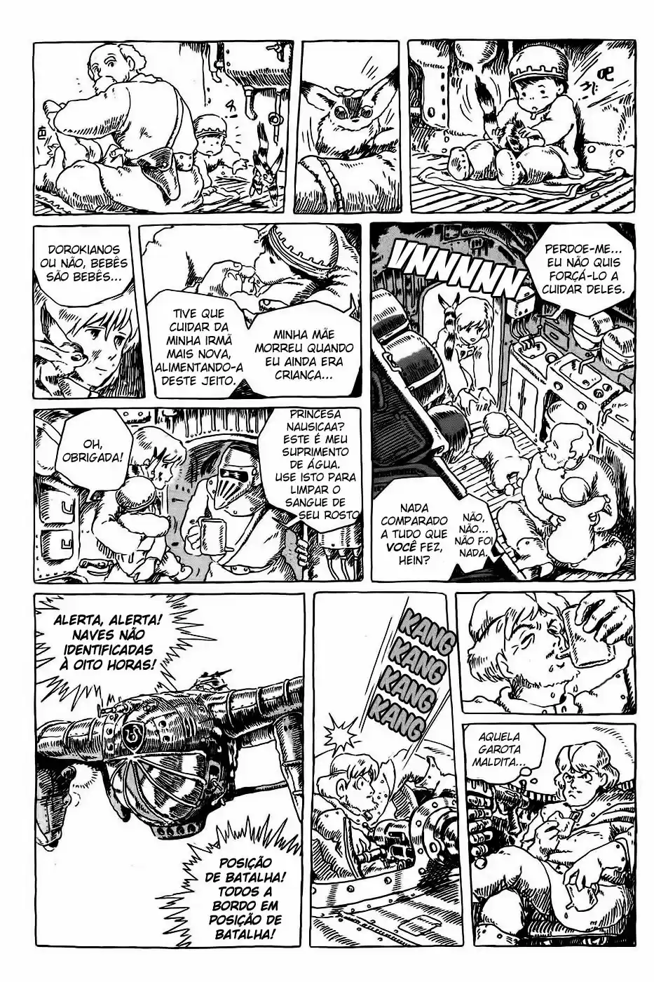 Read Kaze no Tani no Nausicaä (PT) Manga Online