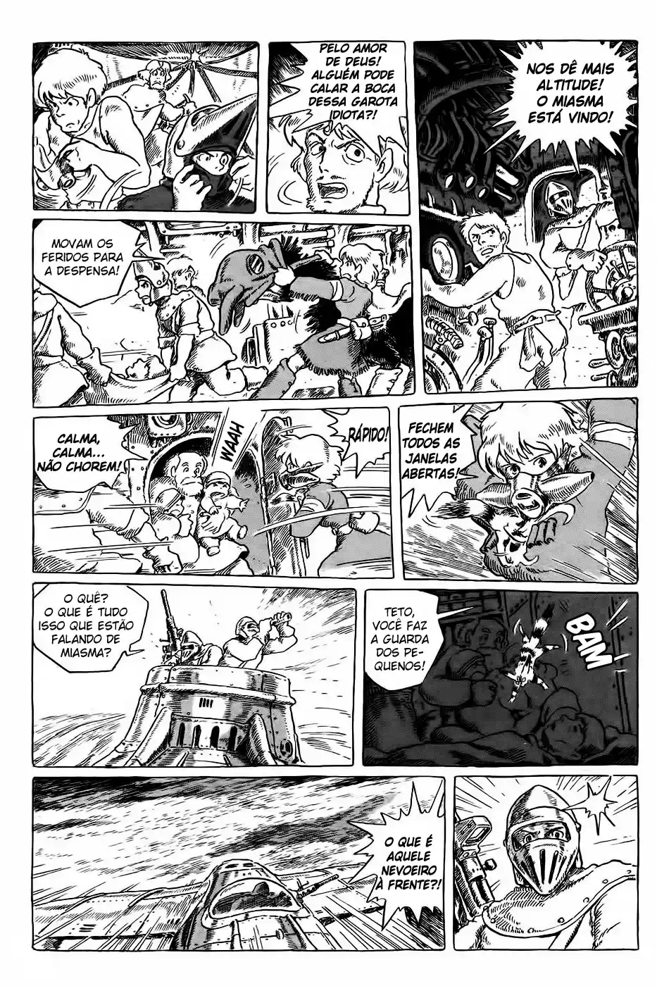 Read Kaze no Tani no Nausicaä (PT) Manga Online