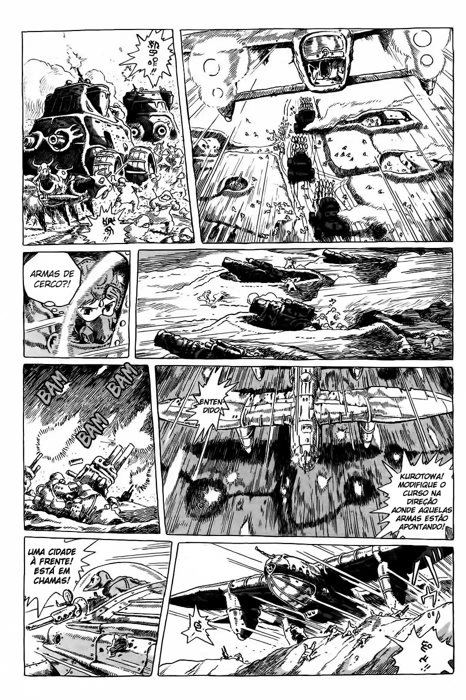 Read Kaze no Tani no Nausicaä (PT) Manga Online