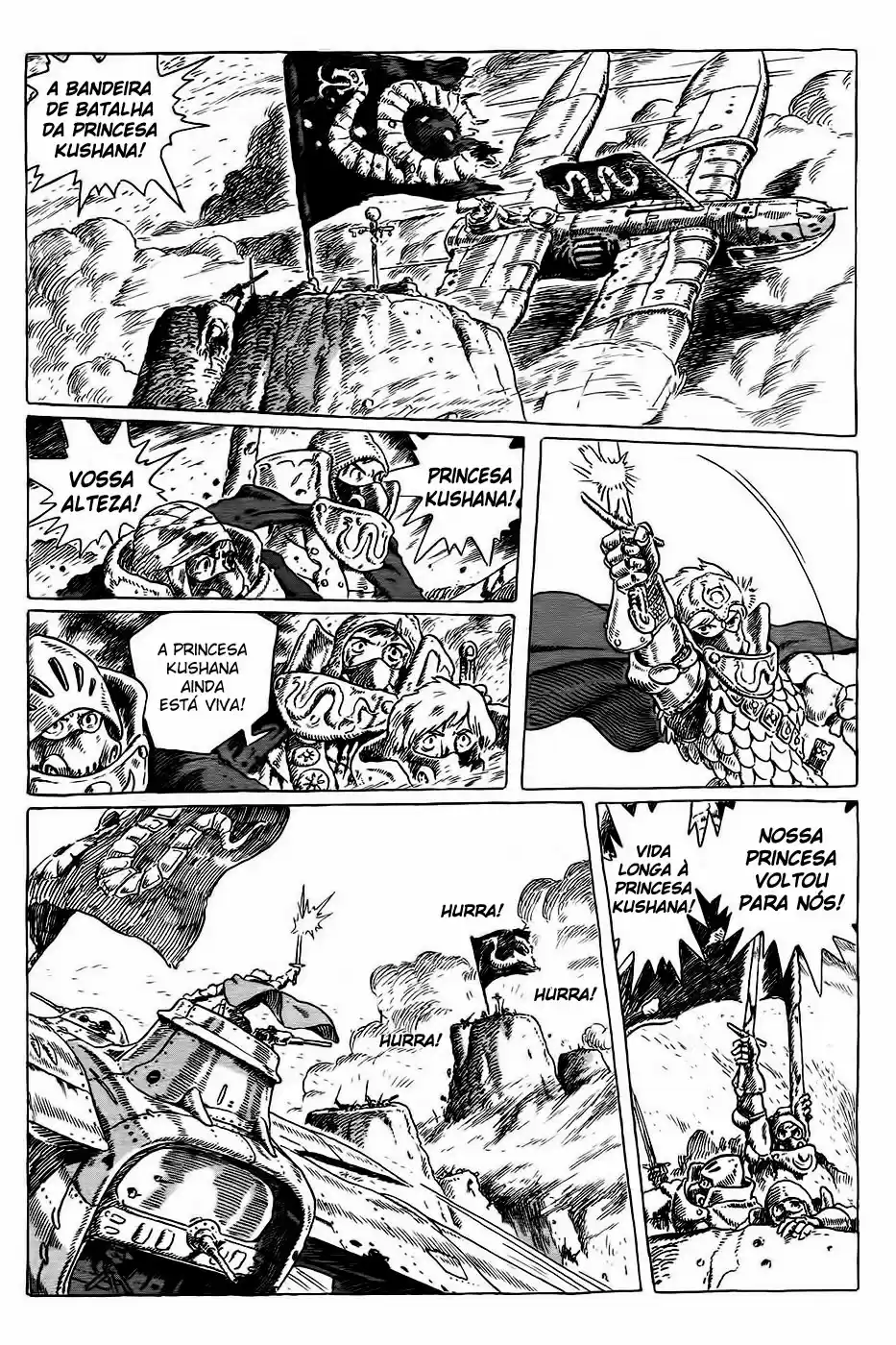 Read Kaze no Tani no Nausicaä (PT) Manga Online