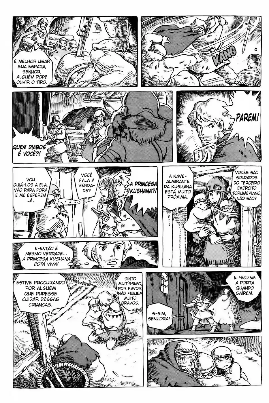 Read Kaze no Tani no Nausicaä (PT) Manga Online