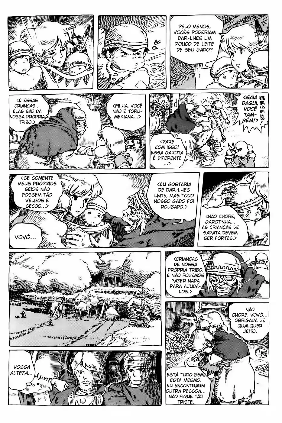 Read Kaze no Tani no Nausicaä (PT) Manga Online