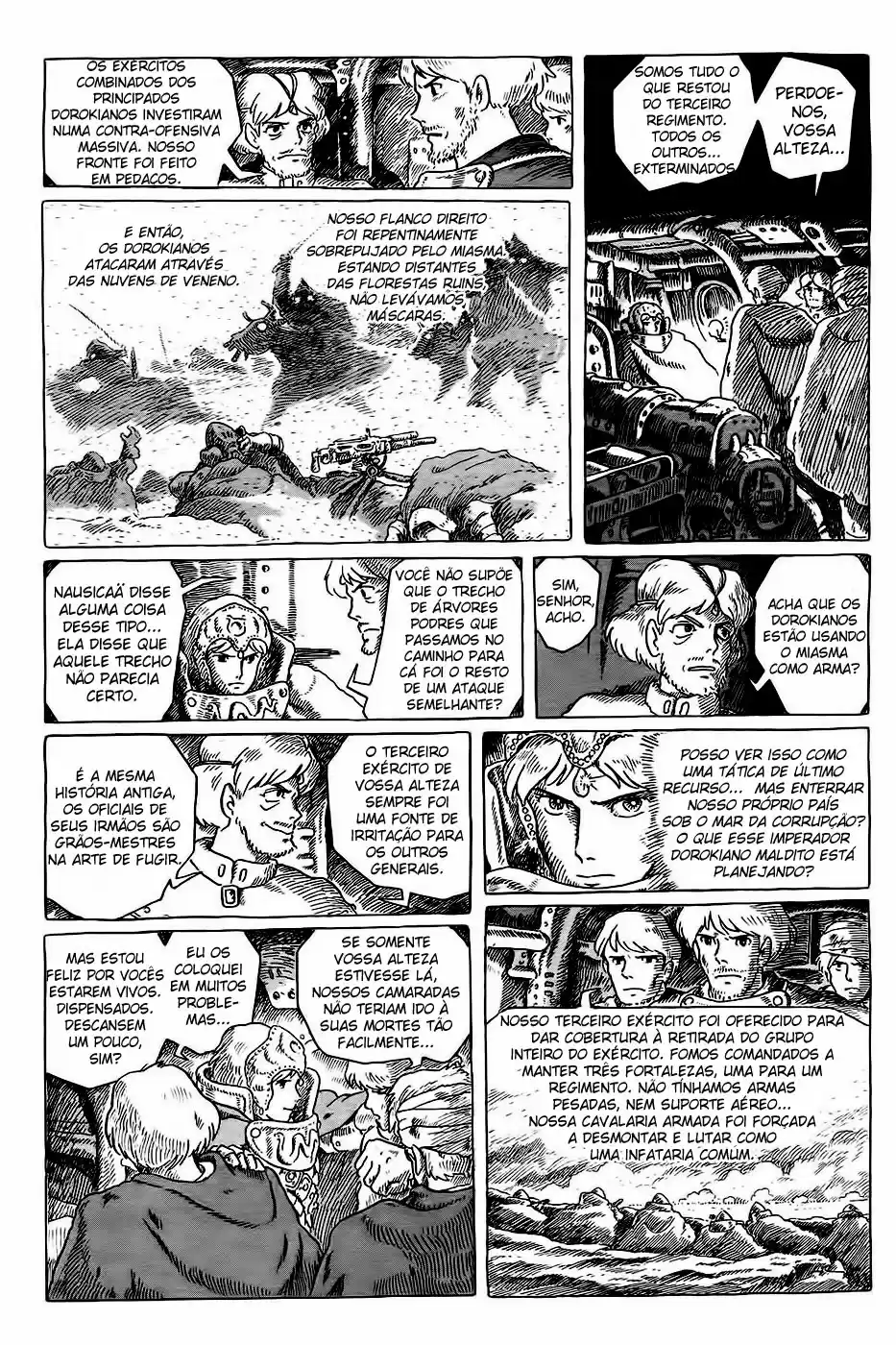Read Kaze no Tani no Nausicaä (PT) Manga Online