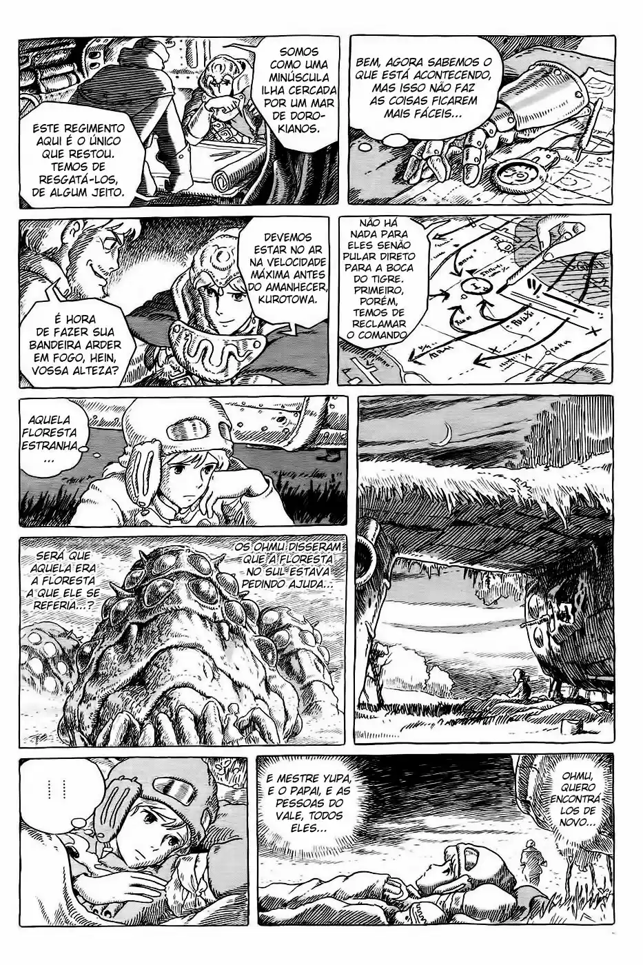 Read Kaze no Tani no Nausicaä (PT) Manga Online
