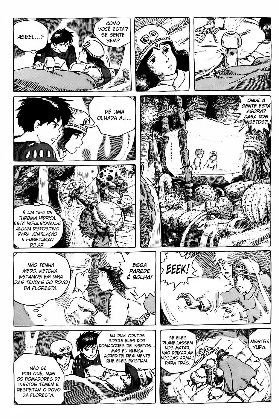 Read Kaze no Tani no Nausicaä (PT) Manga Online