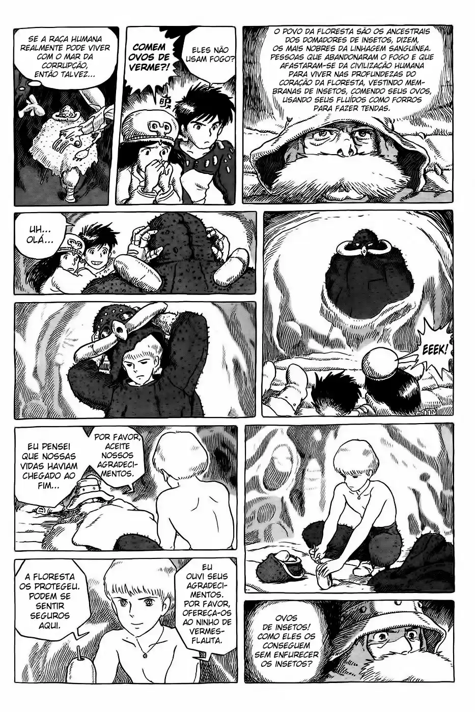 Read Kaze no Tani no Nausicaä (PT) Manga Online