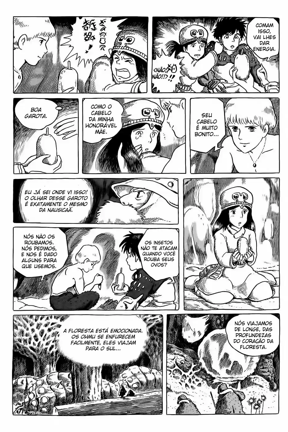 Read Kaze no Tani no Nausicaä (PT) Manga Online