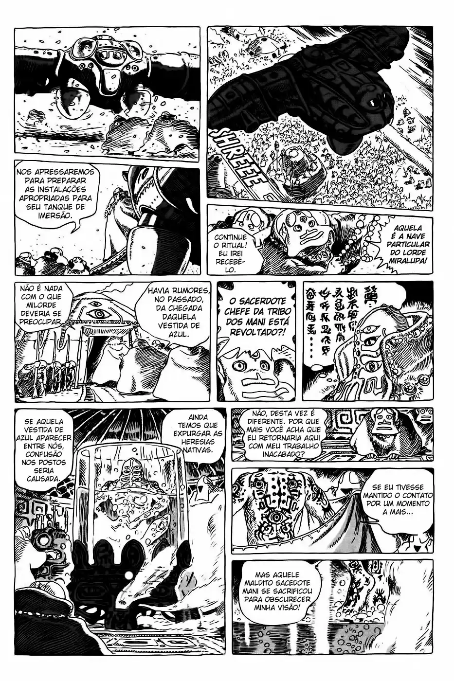 Read Kaze no Tani no Nausicaä (PT) Manga Online
