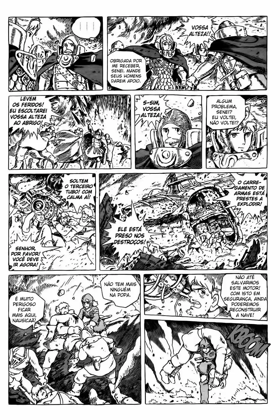 Read Kaze no Tani no Nausicaä (PT) Manga Online