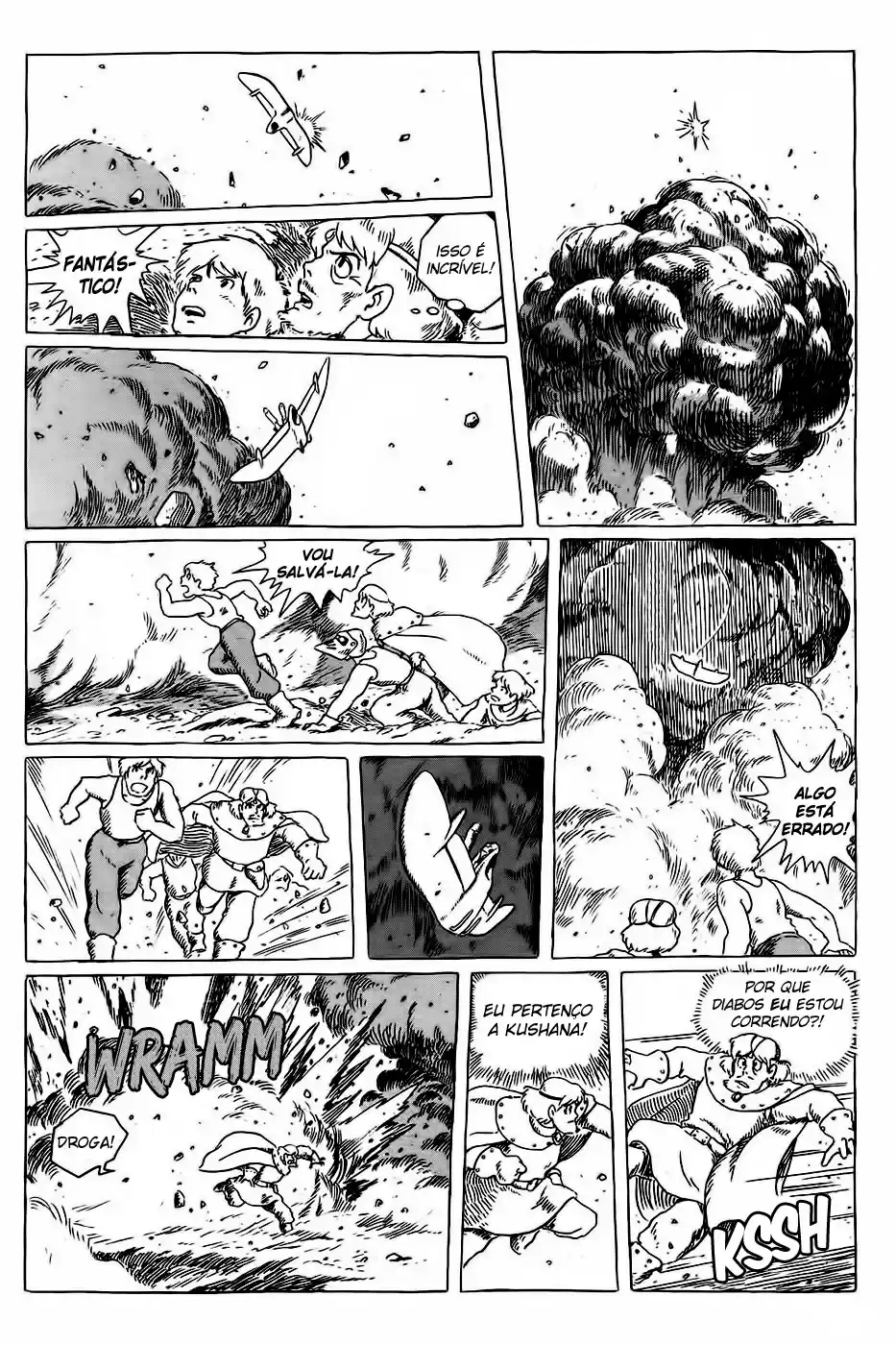 Read Kaze no Tani no Nausicaä (PT) Manga Online