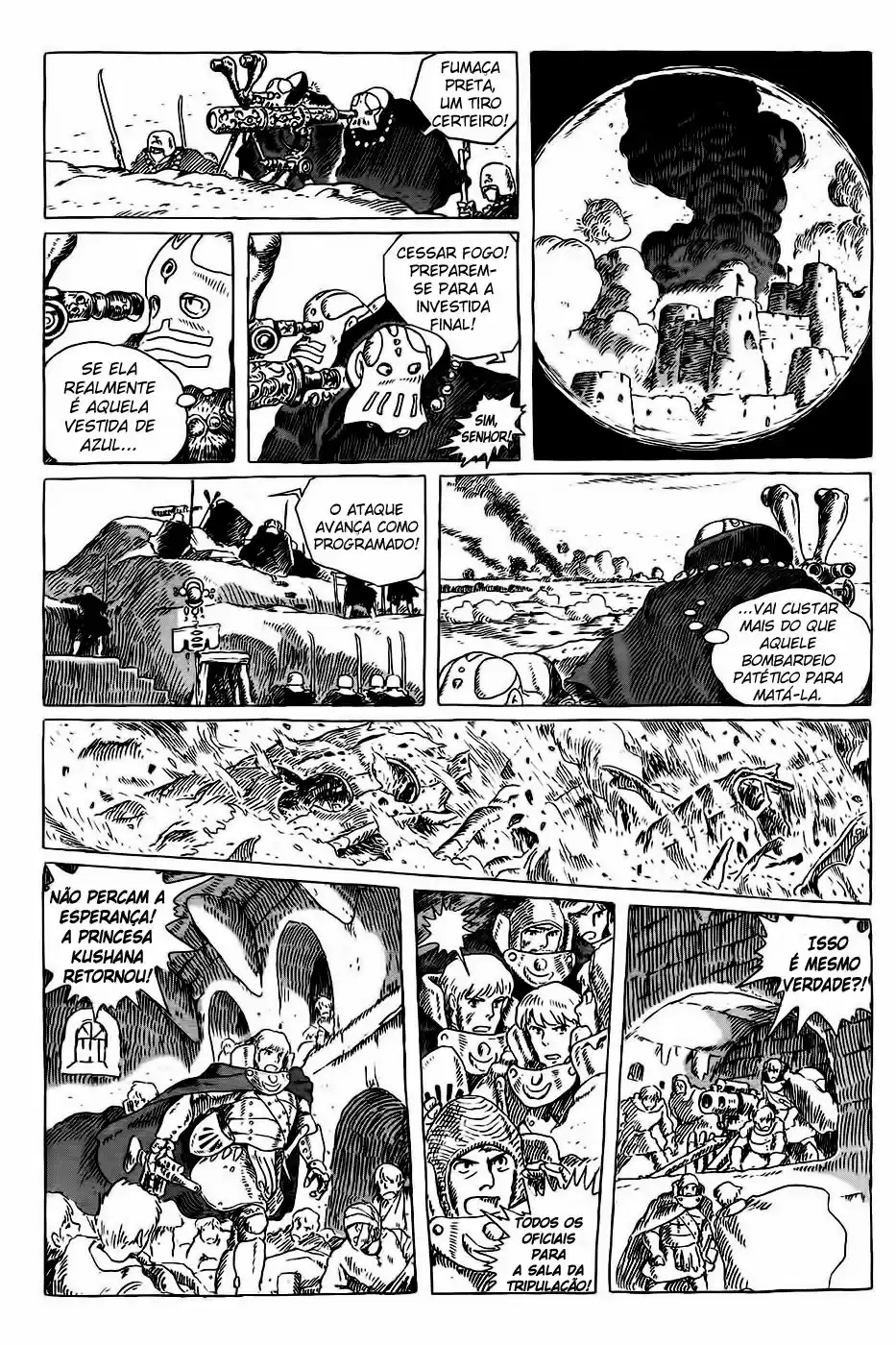 Read Kaze no Tani no Nausicaä (PT) Manga Online