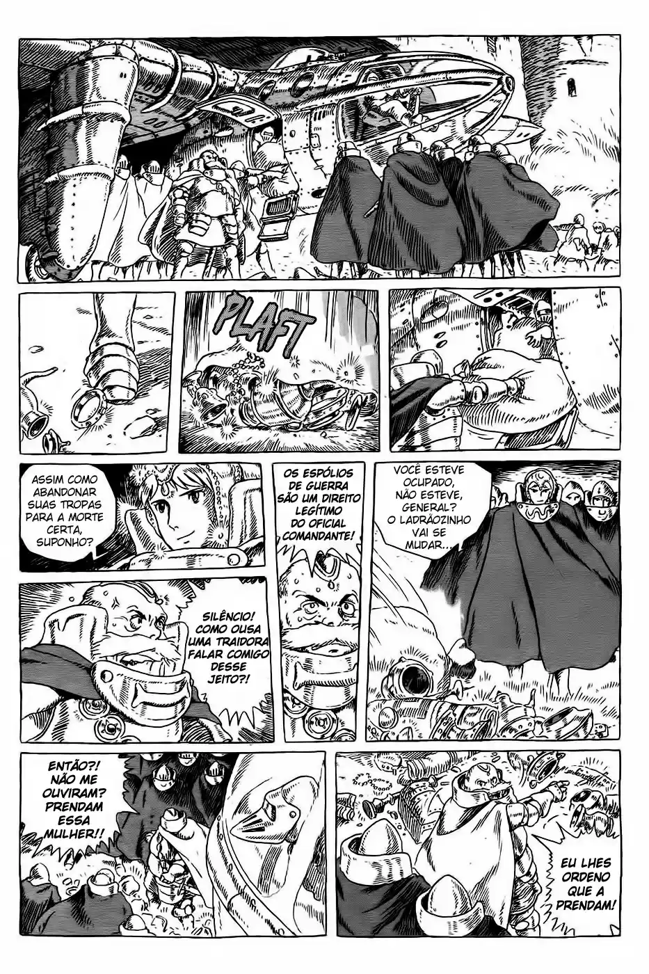 Read Kaze no Tani no Nausicaä (PT) Manga Online
