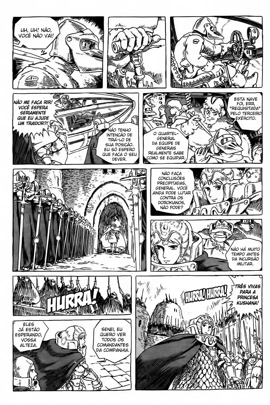 Read Kaze no Tani no Nausicaä (PT) Manga Online