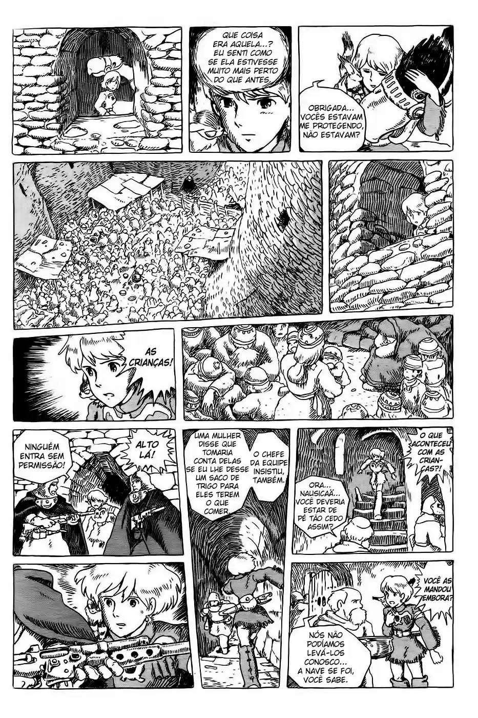 Read Kaze no Tani no Nausicaä (PT) Manga Online